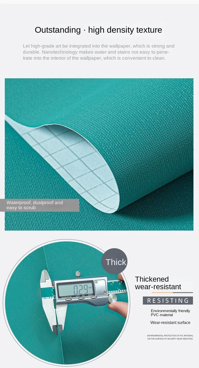 Kitchen Cabinet Oil-proof PVC Thickened Self-adhesive Wallpaper Waterproof Contact Paper Desktop Door Furniture Wall Stickers
