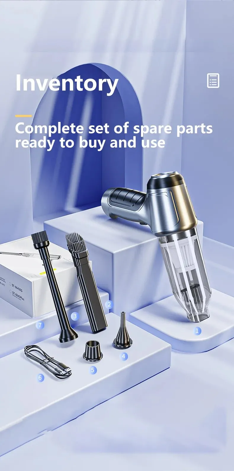 2023 12000Pa Wireless Hand-Held Vehicle Vacuum Handheld Mini Portable Robot Cleaner For Car Home Desktop Keyboard Cleaning 2023 12000Pa Wireless Hand-Held Vehicle Vacuum Handheld Mini Portable Robot Cleaner For Car Home Desktop Keyboard Cleaning