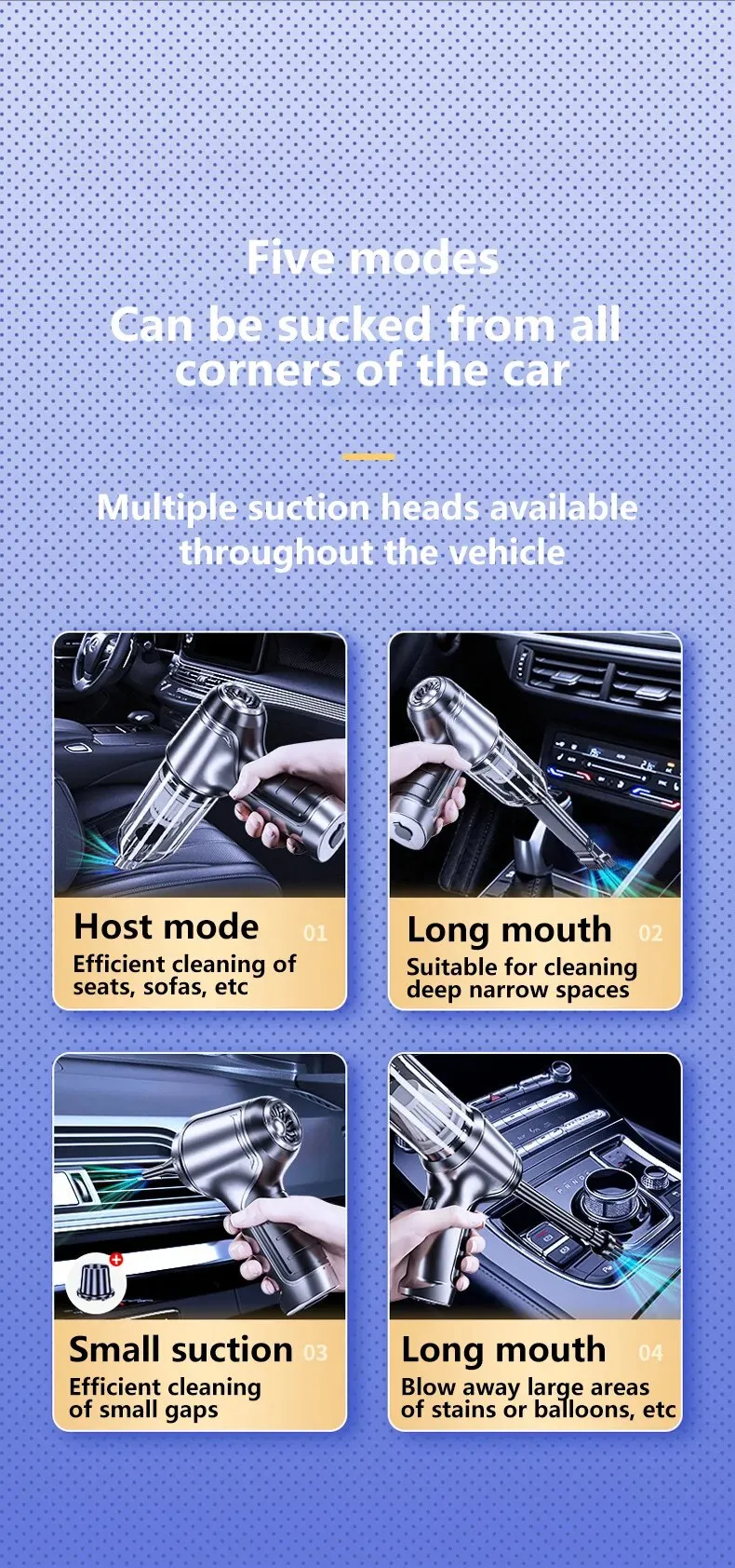 2023 12000Pa Wireless Hand-Held Vehicle Vacuum Handheld Mini Portable Robot Cleaner For Car Home Desktop Keyboard Cleaning 2023 12000Pa Wireless Hand-Held Vehicle Vacuum Handheld Mini Portable Robot Cleaner For Car Home Desktop Keyboard Cleaning