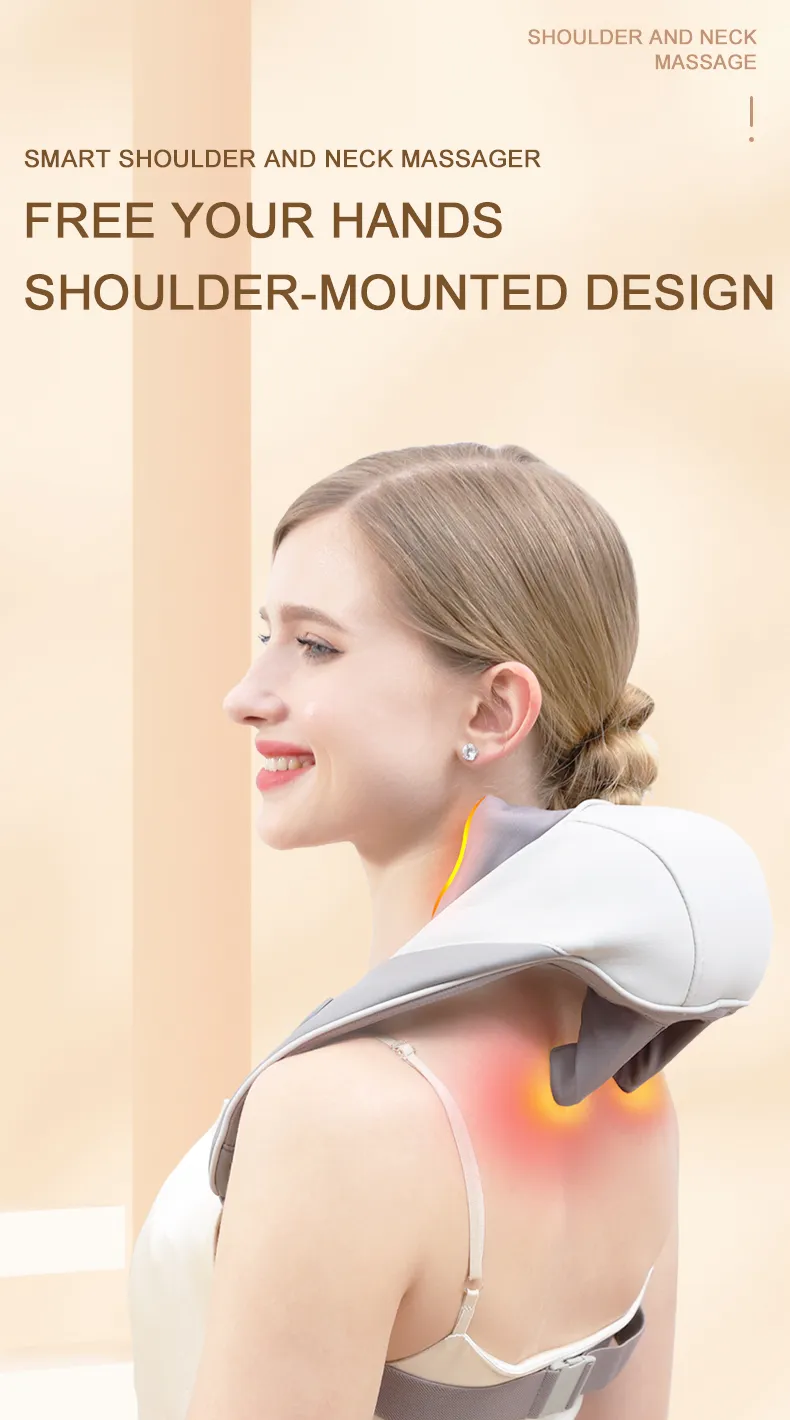 Heated Shiatsu Neck and Back Massager