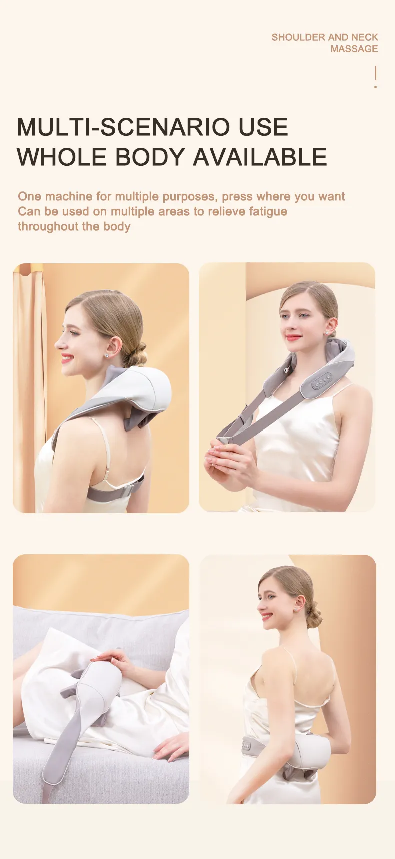 Heated Shiatsu Neck and Back Massager