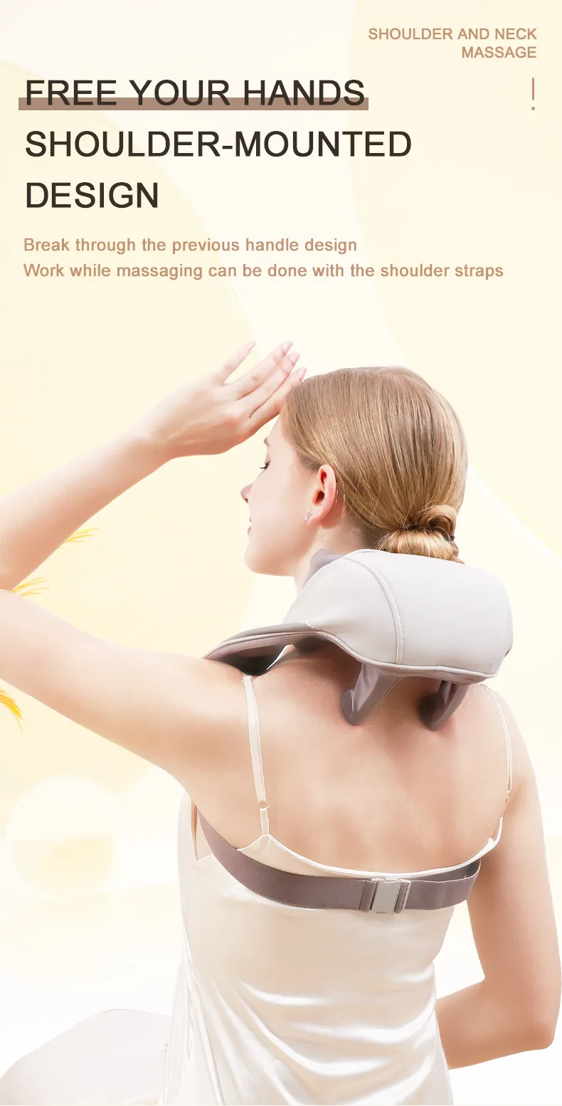 Heated Shiatsu Neck and Back Massager
