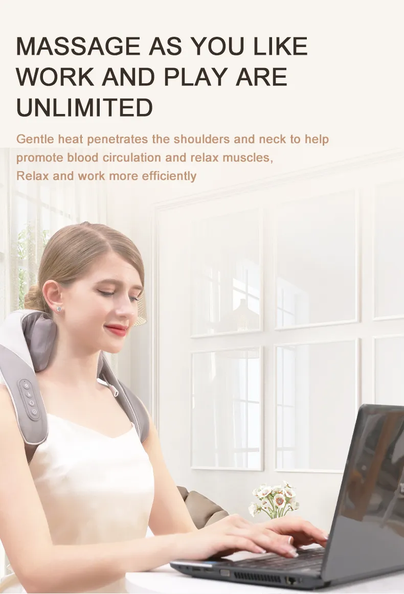 Heated Shiatsu Neck and Back Massager