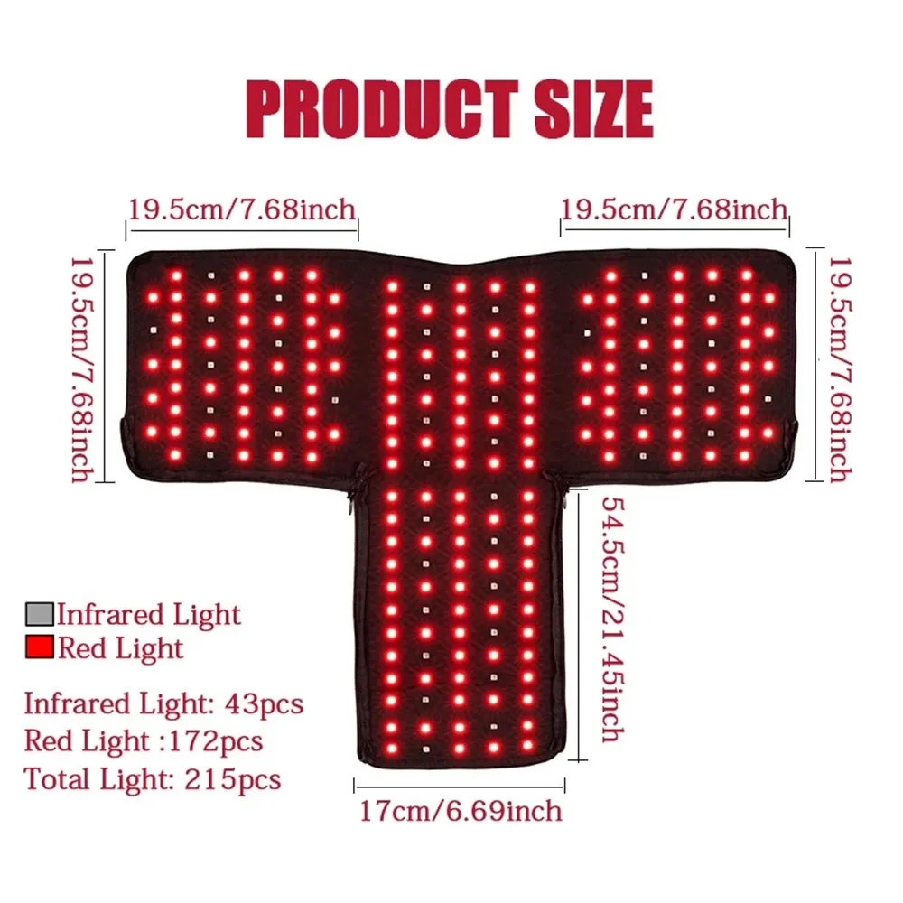 LED Red Light Therapy Hat For Hair Growth Red & Infrared Light Hair Growth Cap For Hair Loss Promote Hair Fast Regrow Care Cap