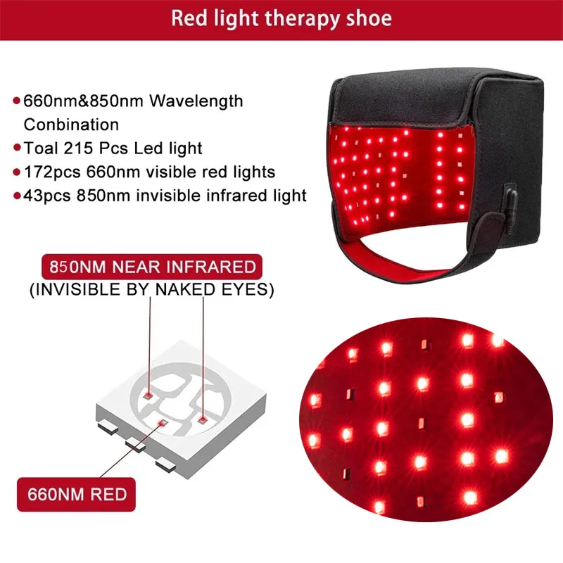LED Red Light Therapy Hat For Hair Growth Red & Infrared Light Hair Growth Cap For Hair Loss Promote Hair Fast Regrow Care Cap