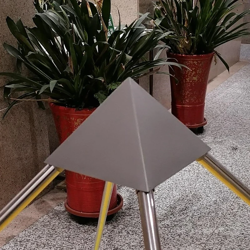 All copper meditation pyramid bracket cosmic energy receiver Pyramid energy shelf Great Pyramid of Giza