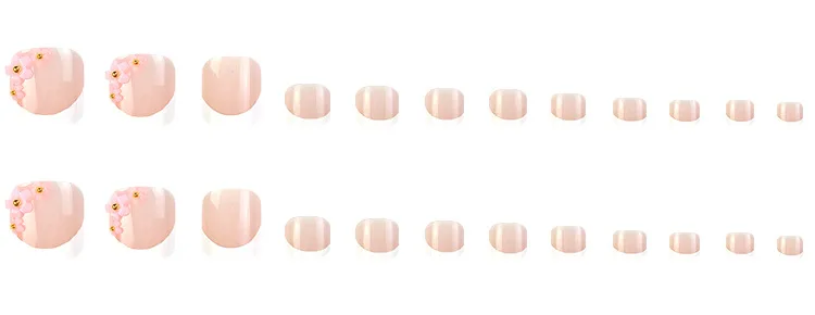 False Toe Nails