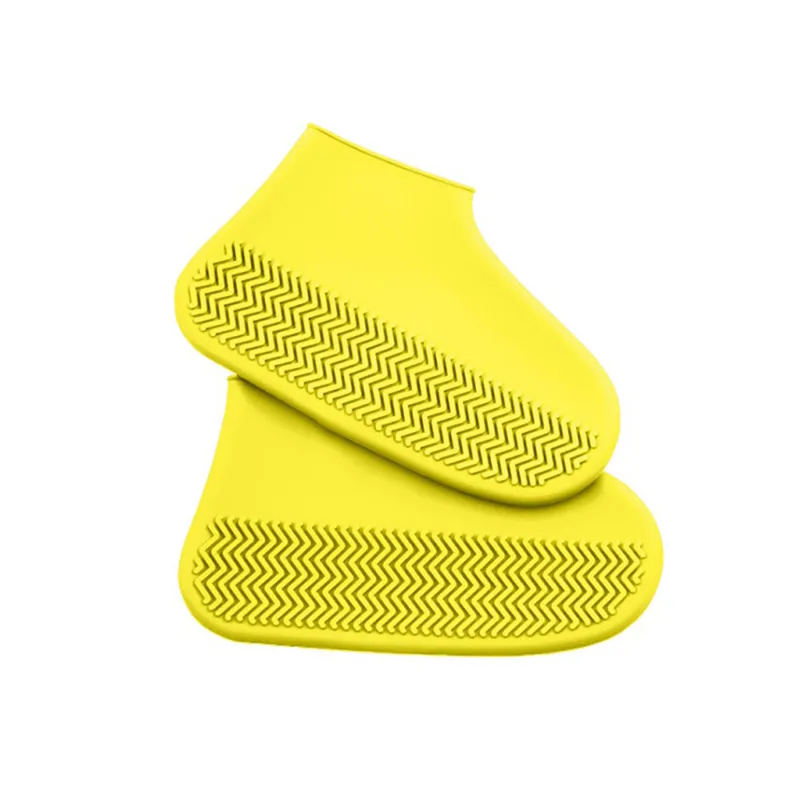 1 Pair Waterproof Non-slip Silicone Shoe High Elastic Wear-resistant Unisex Rain Boots for Outdoor Rainy Day Reusable Shoe Cover 1 Pair Waterproof Non-slip Silicone Shoe High Elastic Wear-resistant Unisex Rain Boots for Outdoor Rainy Day Reusable Shoe Cover