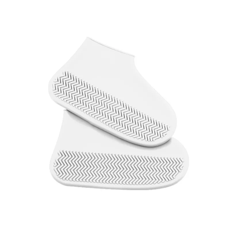 1 Pair Waterproof Non-slip Silicone Shoe High Elastic Wear-resistant Unisex Rain Boots for Outdoor Rainy Day Reusable Shoe Cover 1 Pair Waterproof Non-slip Silicone Shoe High Elastic Wear-resistant Unisex Rain Boots for Outdoor Rainy Day Reusable Shoe Cover
