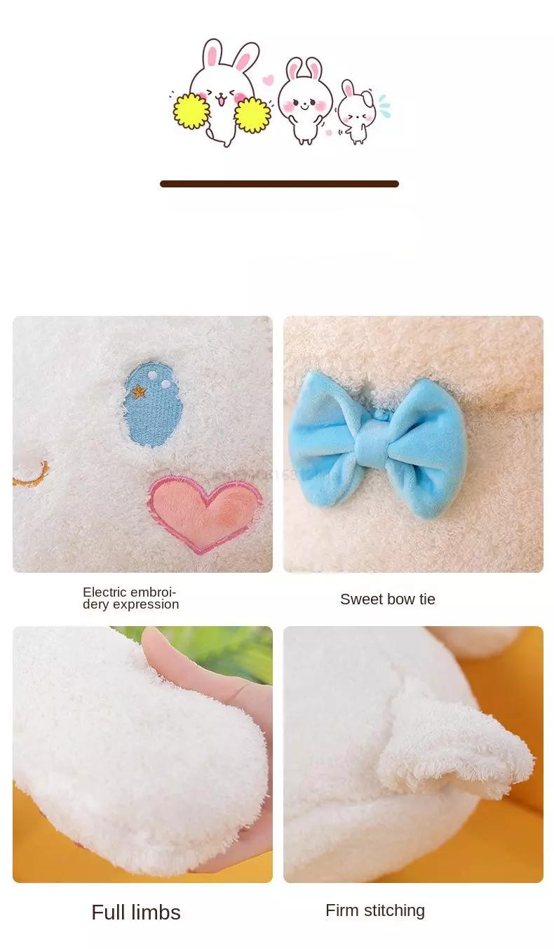 Anime Sanrio Kawaii Cinnamoroll Plush Toys Pillow Action Figure Stuffed Animal Comfort Soft Doll Children Toys Christmas Gift