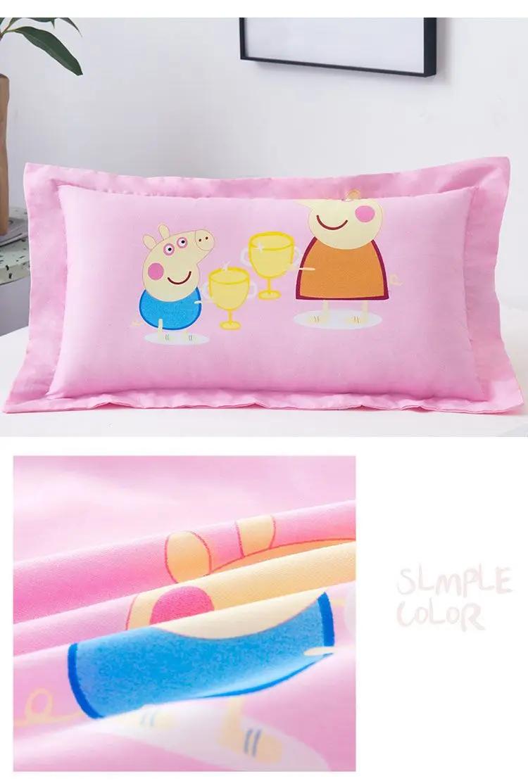 Kawaii Sanrios Hello Kittys Pillowcase Cute Cartoon Pillow Children Four Seasons Universal Removable Washable Pillowcase Gift