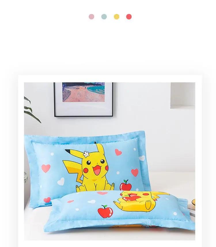 Kawaii Sanrios Hello Kittys Pillowcase Cute Cartoon Pillow Children Four Seasons Universal Removable Washable Pillowcase Gift