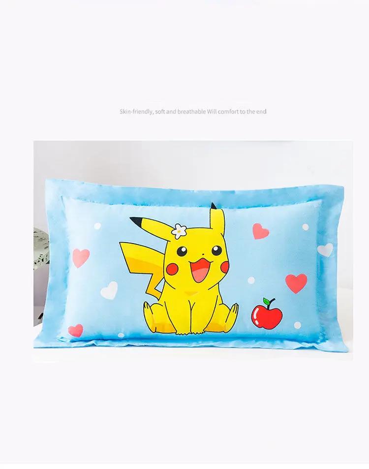 Kawaii Sanrios Hello Kittys Pillowcase Cute Cartoon Pillow Children Four Seasons Universal Removable Washable Pillowcase Gift