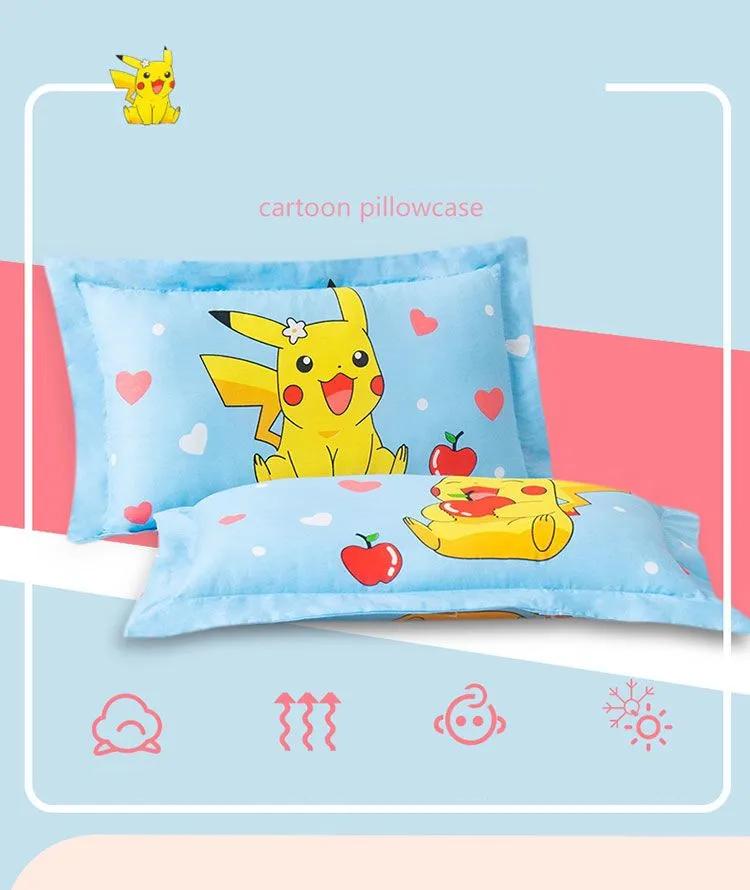 Kawaii Sanrios Hello Kittys Pillowcase Cute Cartoon Pillow Children Four Seasons Universal Removable Washable Pillowcase Gift